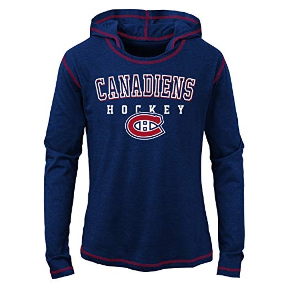 Montreal Canadiens Youth Girls Drop Shoulder Tee